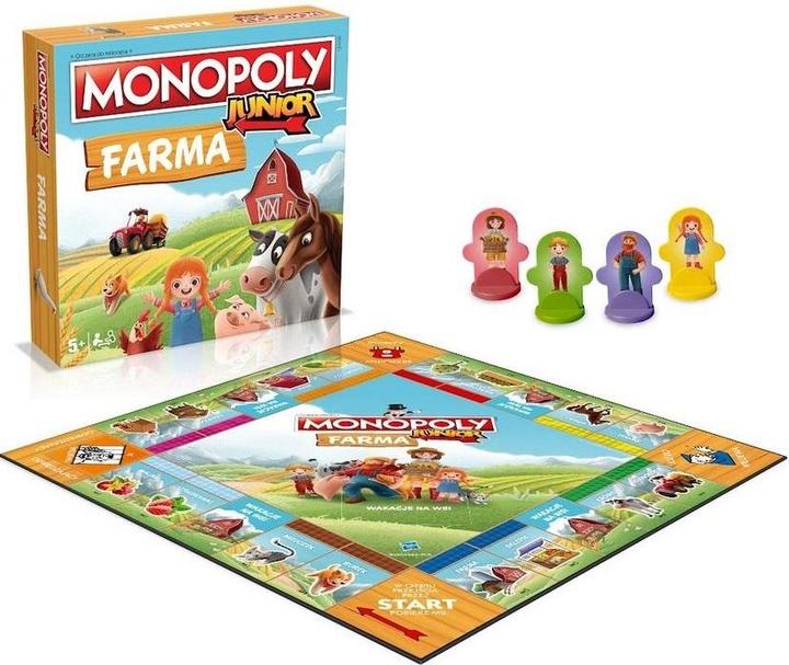 Actual product image Winning Moves Monopoly Junior Farma (German, 2 - 4 Players)