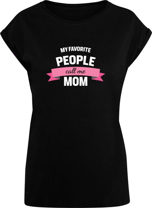 Merchcode Ladies Mothers Day - My Favorite People Call Me Mom T-Shirt - 112573 (M)