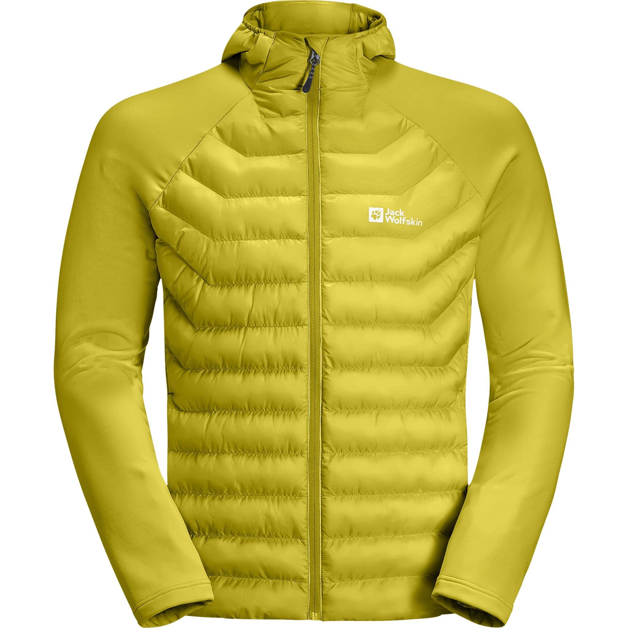 Jack Wolfskin, Herren, Jacke, Routeburn Pro Hybrid M (XL), Gelb, XL