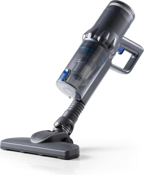 Actual product image CleanMaxx Akku-Hand- und Stielsauger Blau/Grau
