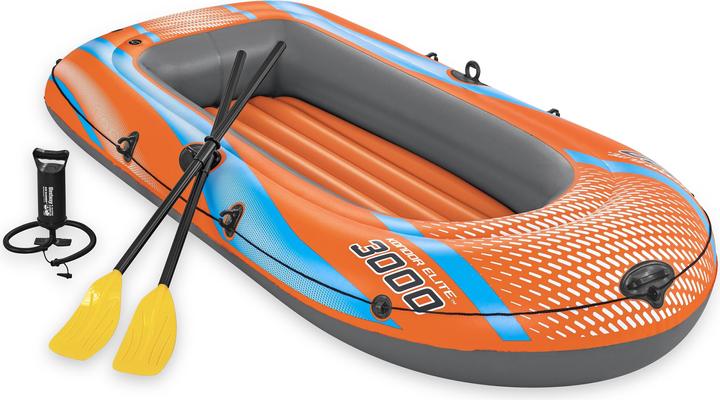 Image du produit Bestway 8'1" x 48"/2.46m x 1.22m Kondor Elite 3000 Raft Set (246 cm, 3 pers.)