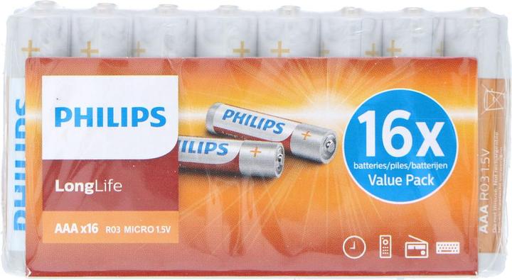 Produktbild Philips Longlife (16 Stk., AAA)