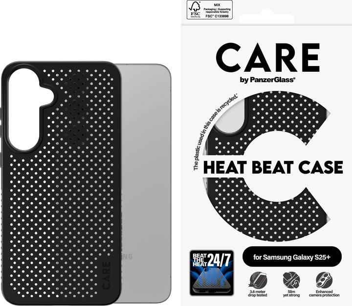 Produktbild PanzerGlass CARE by ® Feature Case Heat Beat Samsung Galaxy S 2025 Plus, Cover, Samsung, Samsung - G (Samsung Galaxy S25+)
