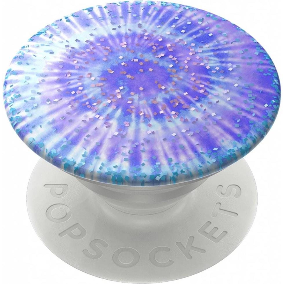 PopSockets Glitter Twisted Tie Dye, Smartphone Halterung, Mehrfarbig