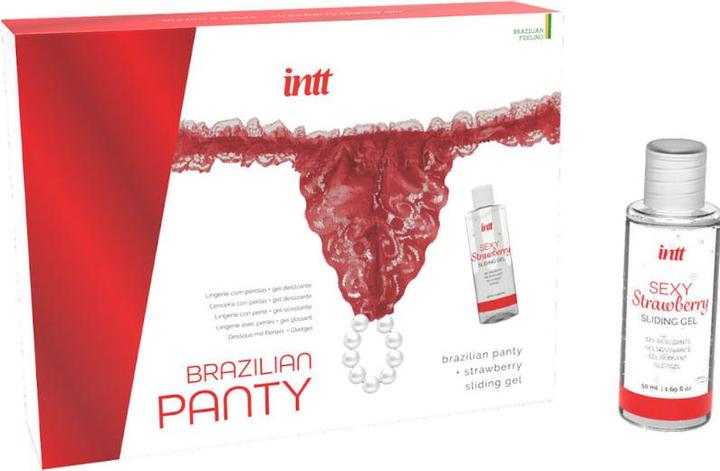 Productafbeelding Intt Braziliaanse Panty - Rood (50 ml, Intieme waslotion)