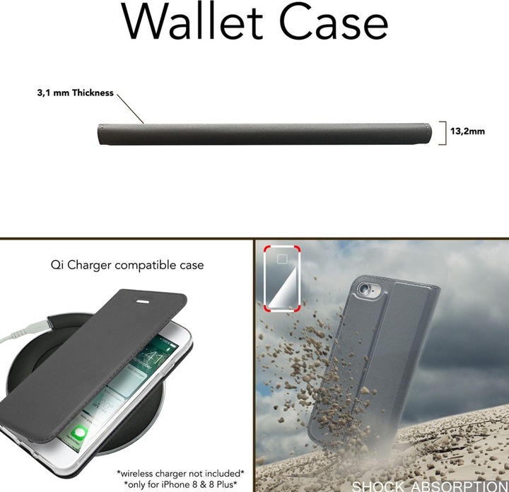 Produktbild Nalia Klapphülle (Apple iPhone 7)