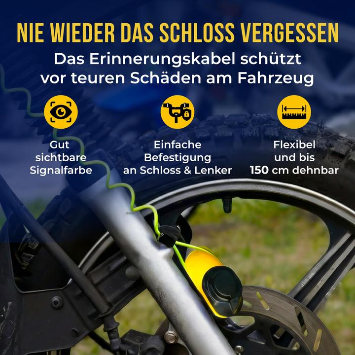 Actual product image Deuba Bremsscheibenschloss