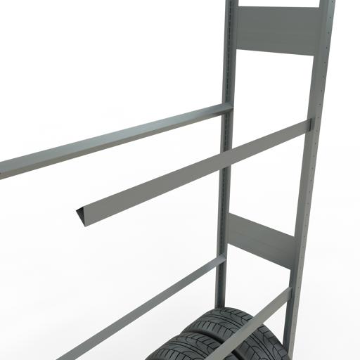 Produktbild Schulte Lagertechnik Räder-Anbauregal MULTIplus150