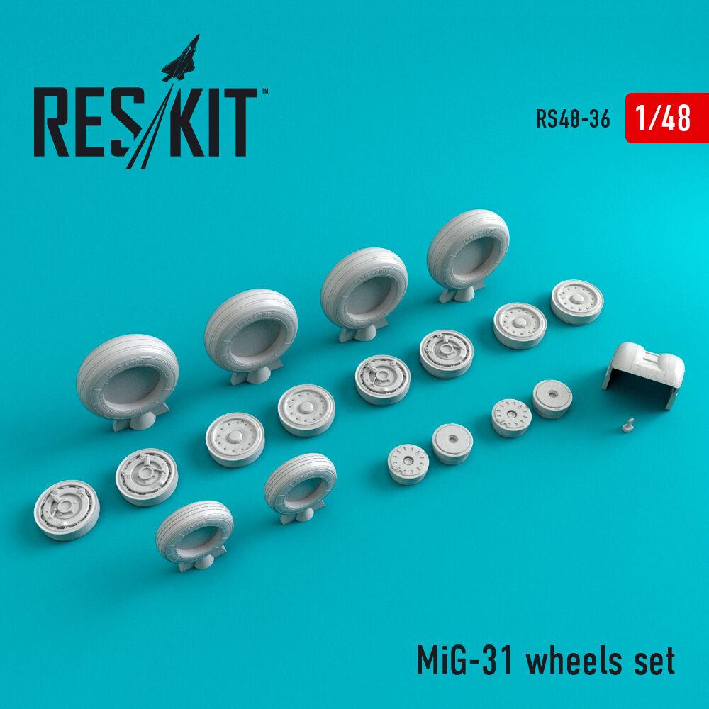 ResKit MiG-31 wheels set