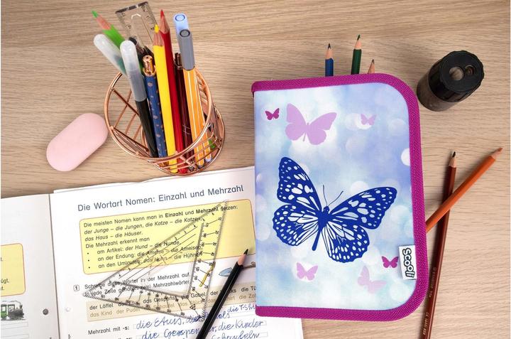 Image du produit Scooli Etui rempli Papillon