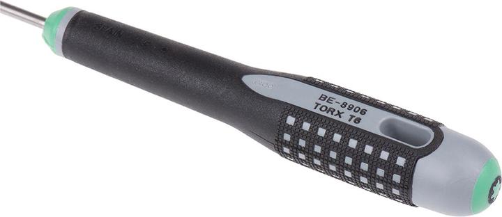 Actual product image Bahco ERGO TORX screwdriver with 3-component handle, T6 × 75 mm (TX)