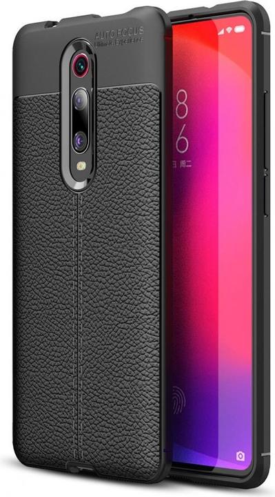 Actual product image Screenguard Xiaomi Mi 9T Case Leather Design TPU Cover (Mi 9T)