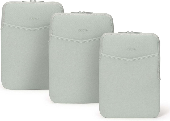 Image du produit Dicota Sleeve Eco SLIM S, silver sage (13", Microsoft) (13", Microsoft)