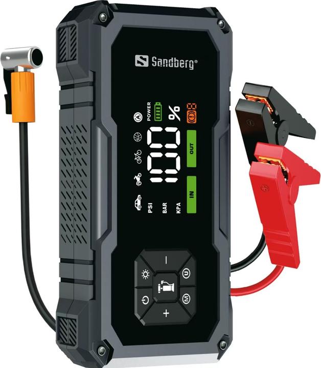 Sandberg TirePump 10000 (800 A, 10000 mAh)
