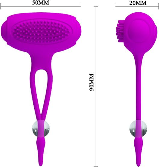 Produktbild Pretty Love Bancroft vibrierende Nippelklemmen