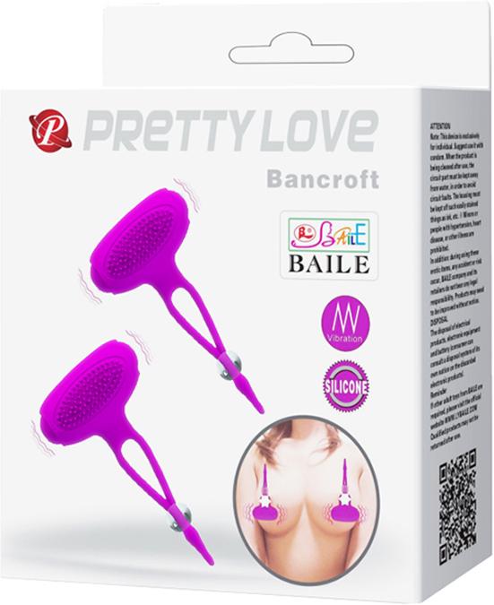 Produktbild Pretty Love Bancroft vibrierende Nippelklemmen