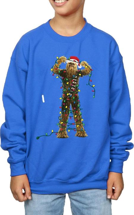 Produktbild Star Wars Chewbacca Christmas Lights Sweatshirt Jungen (152, 158)