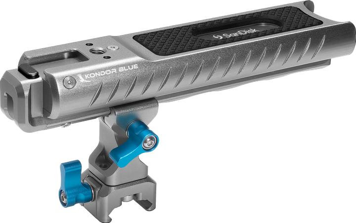 Actual product image Kondor Blue Pro-Blade SSD Handle For SanDisk USB-C Recording