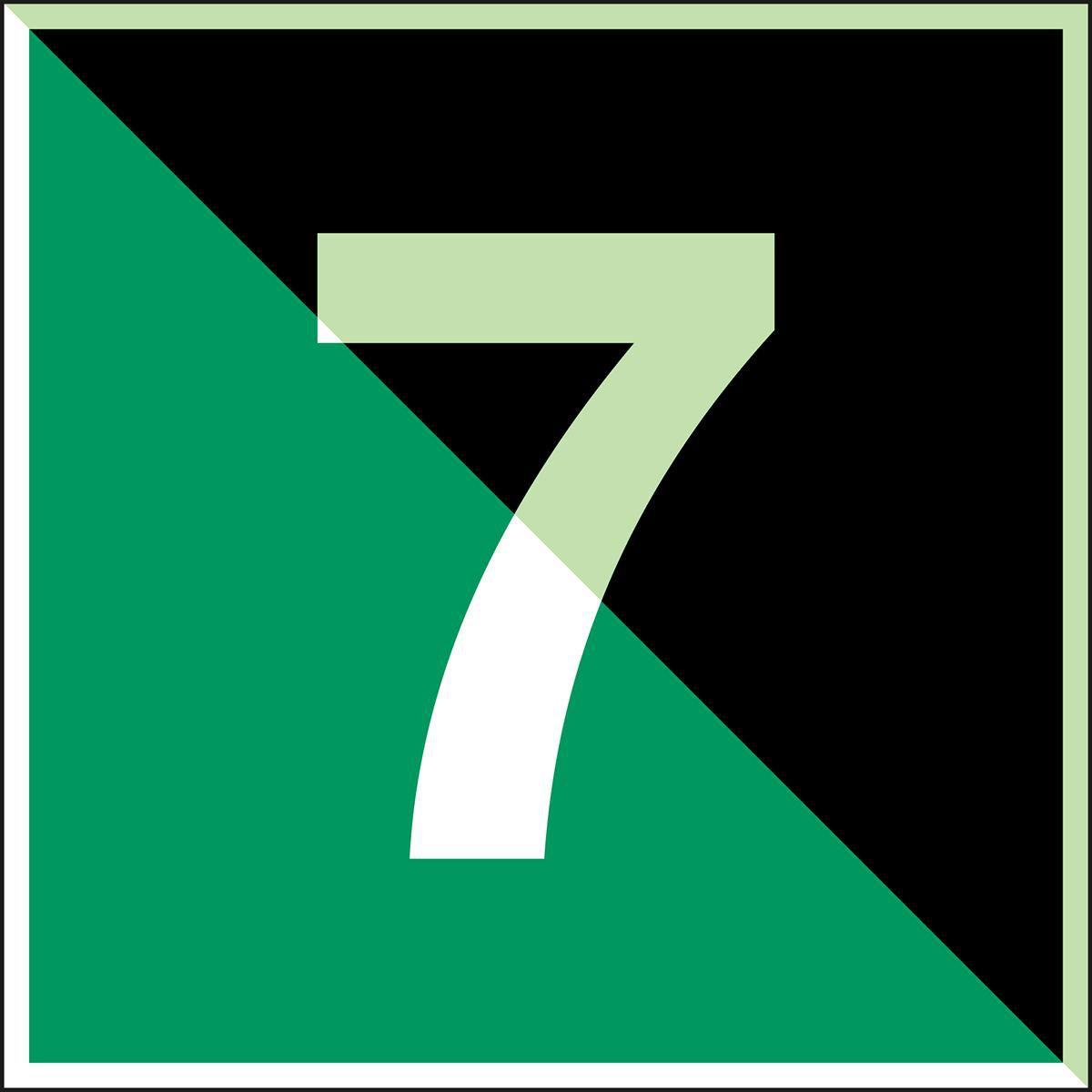 Brady, Etiketten, Glow-in-the-dark safety sign