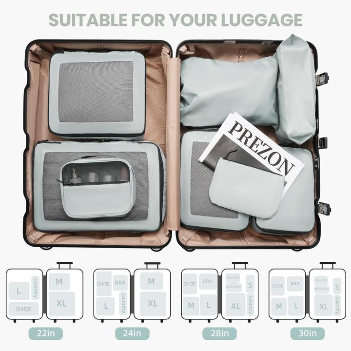 Immagine prodotto Prezon 8er-Set Gepäckorganizer