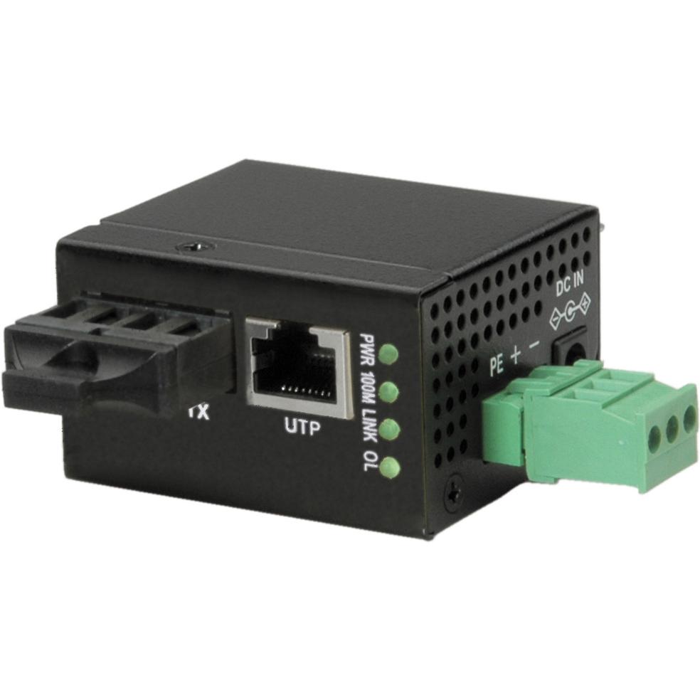 Roline Industrie Mini Konverter,10/100T-100SC, Data Converter