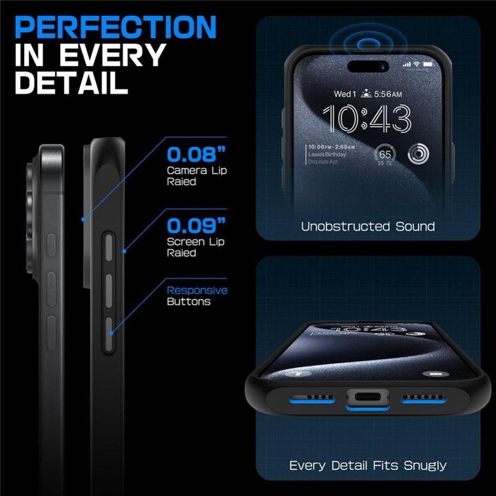 Immagine prodotto Supcase Ub Mag Magsafe Iphone 16 Pro Nero (Apple iPhone 16 Pro)