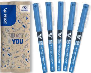 Immagine prodotto Pilot FlowPack V5 blau x5 (5x)