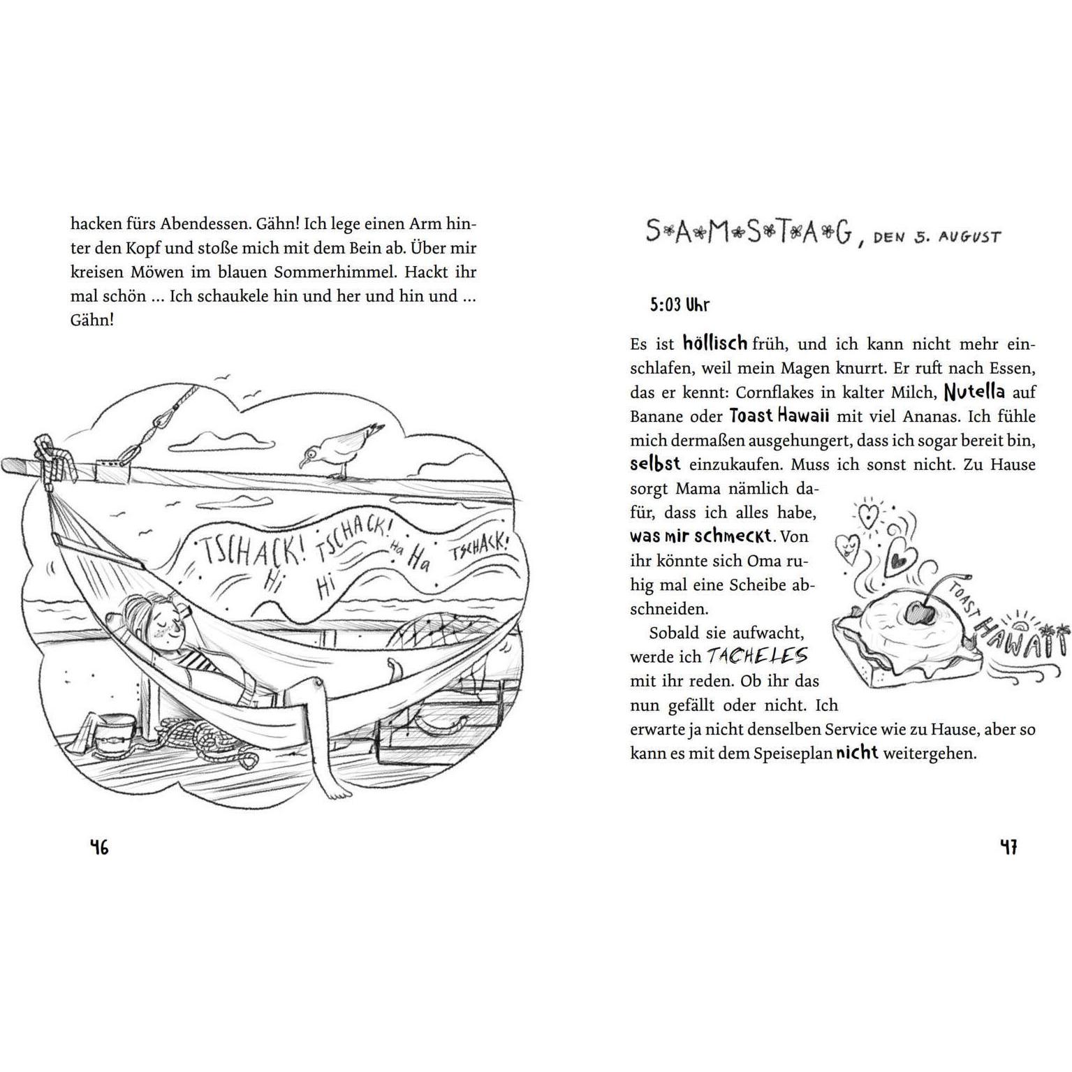 Thumbnail - Das erbarmungslos ehrliche Tagebuch der Rebella Rosin - Retterin der Seepferdchen, Kinderbücher von Daniela Stich, Laura...