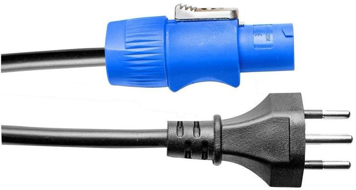 Produktbild PD Connex Netzkabel CX12-5 CH, Anzahl Leiter: 3, Detailfarbe: Schwarz (5 m)