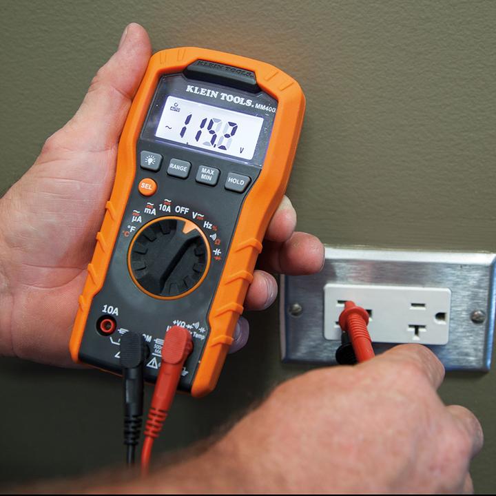 Actual product image Klein Tools Digital multimeters (CAT III 600V)