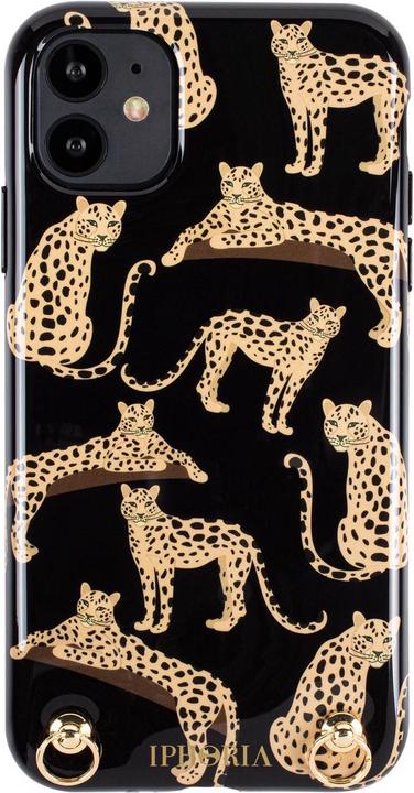 Actual product image Iphoria Necklace Case iPhone 12/12 Pro Leopard on Black