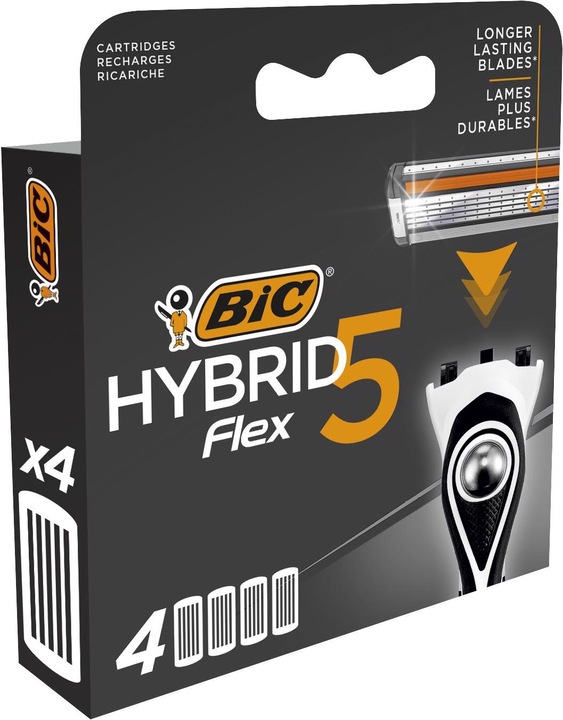 Immagine prodotto Bic Lame di rasoio Hybrid 5 4 pezzi (4 x)