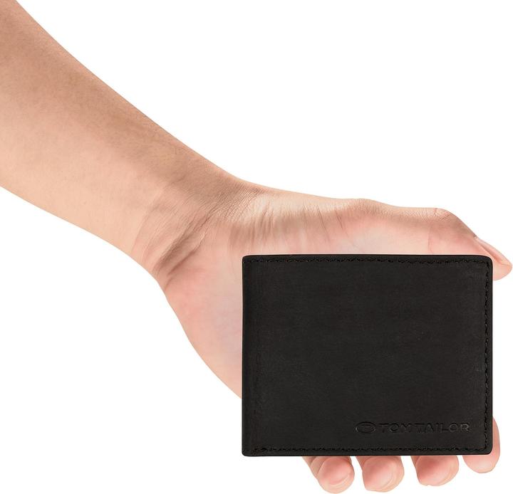 Actual product image Tom Tailor Ron wallet RFID protection leather 10 cm