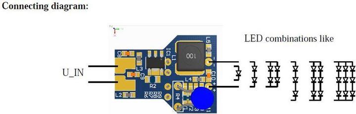 Actual product image Synergy 21 LED power supply - Driver ALL1084
