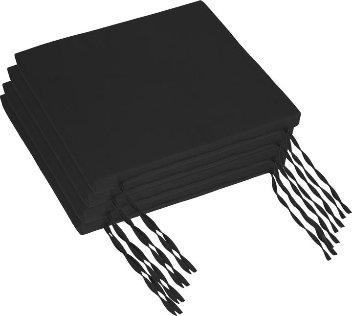 Relaxdays 4 coussins chaise