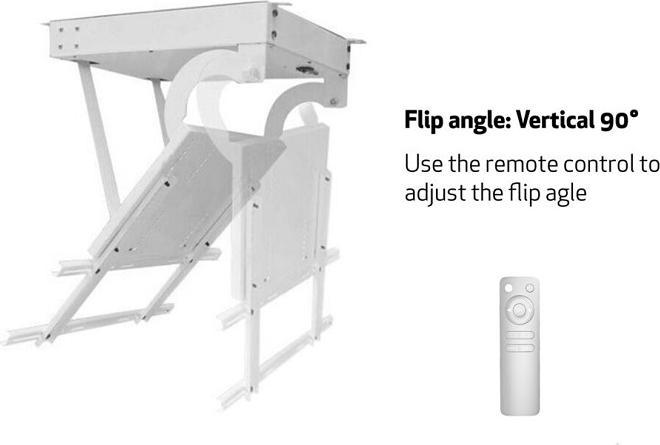 Produktbild Multibrackets 2048 (Decke, 50 kg, 32" - 75")