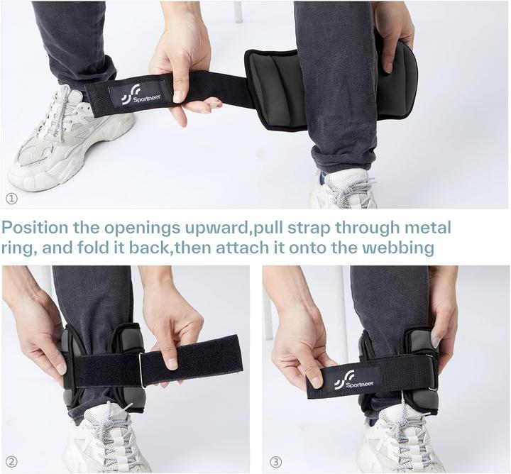 Produktbild Sportneer Verstellbare Knöchelgewichte