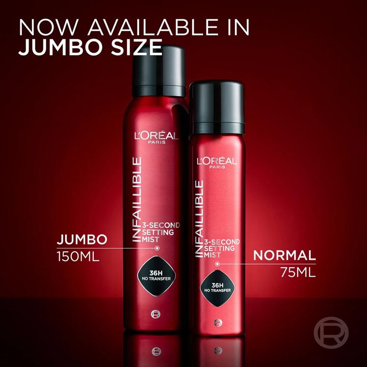 Actual product image L'Oréal Paris INFAILLIBLE Make-up-Fixierspray 150 ml