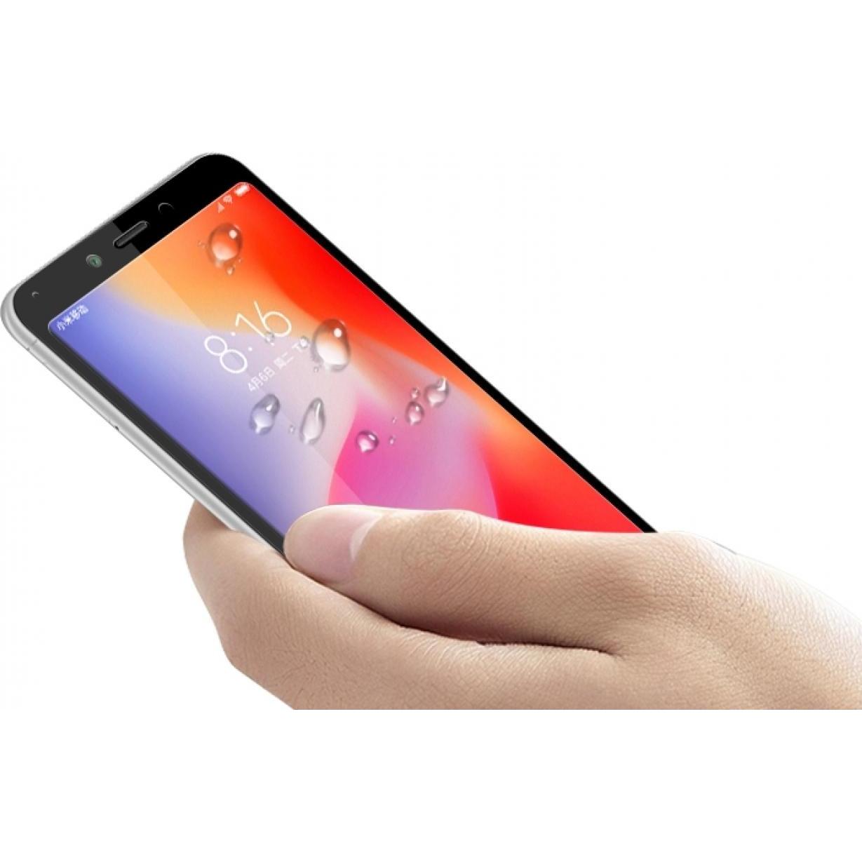Thumbnail - Screenguard Xiaomi Redmi 6 Full Screen Panzerglas Schutzfolie 2.5D 9H (1 Stück, Xiaomi Redmi 6), Smartphone Schutzfolie,...