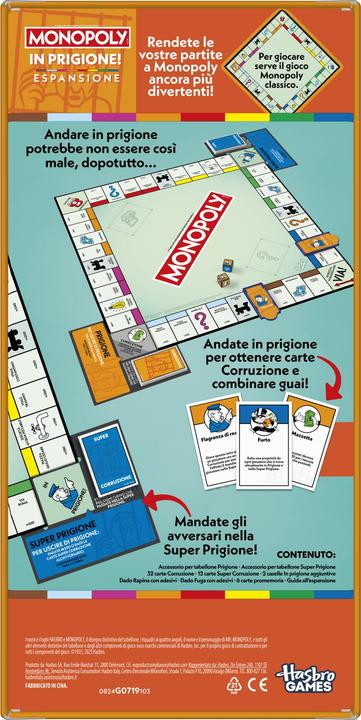 Immagine prodotto Hasbro Monopoly Espansione - In Prigione! (Italiano)