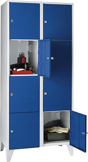 Enzianblau, Lichtgrau RAL 7035