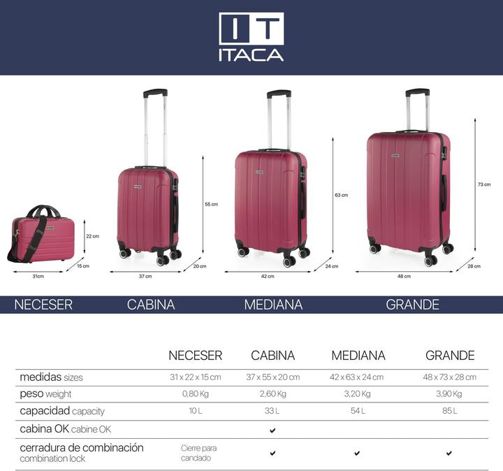 Produktbild Itaca 2-teiliges Reisekoffer-Set (54 l)