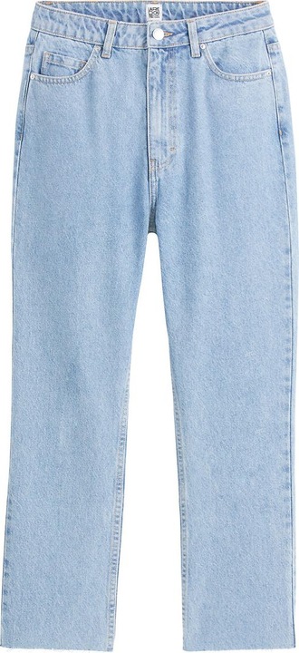 Actual product image La Redoute Collections Straight high-waisted jeans in 7/8 length (M)