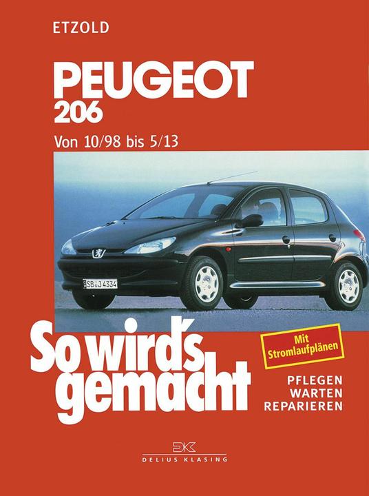 Produktbild Peugeot 206 ab 10/98 (Deutsch, R�diger Etzold, 2001)
