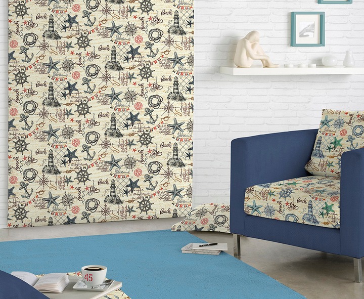 Immagine prodotto VBS Gobelin-Stoff "Costa Marino", 140 cm breit, Meterware