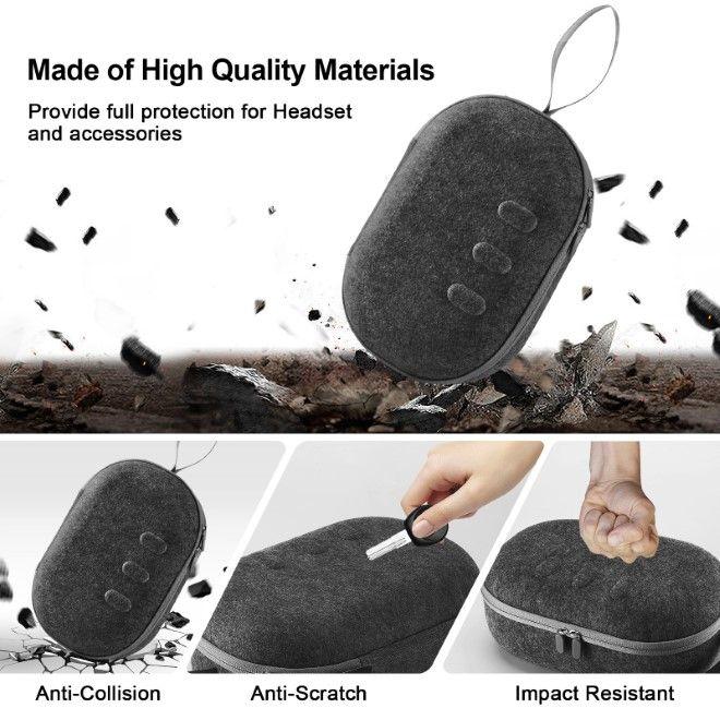 Actual product image MU Classic Meta Quest 3 storage bag
