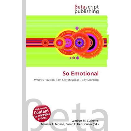 So Emotional, Schallplatten