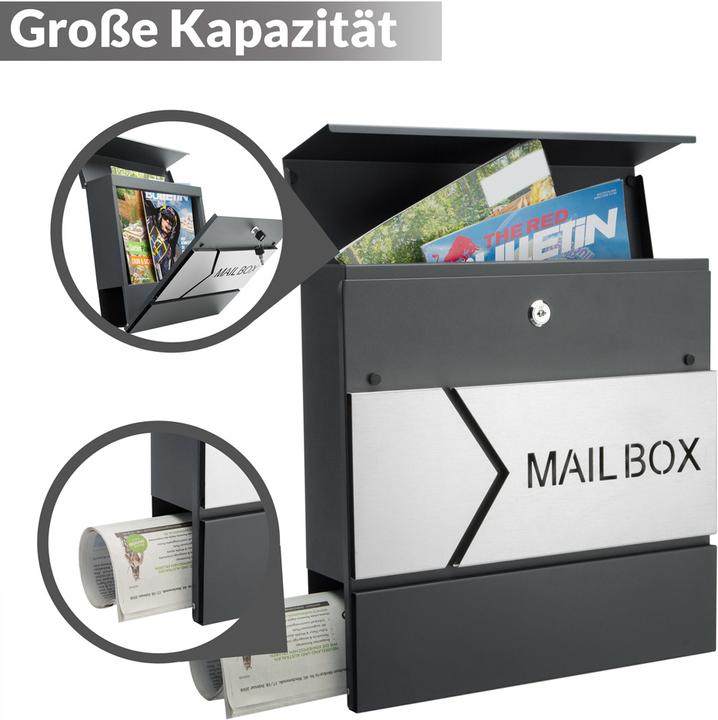 Actual product image Monzana Mailbox