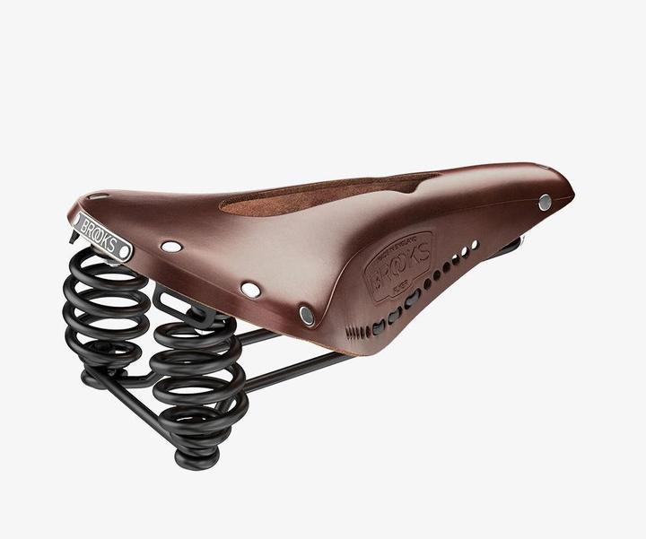 Image du produit Brooks Running BROOKS Selle de vélo Flyer Carved, Aged Brown