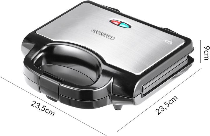 Actual product image Monzana Sandwich maker